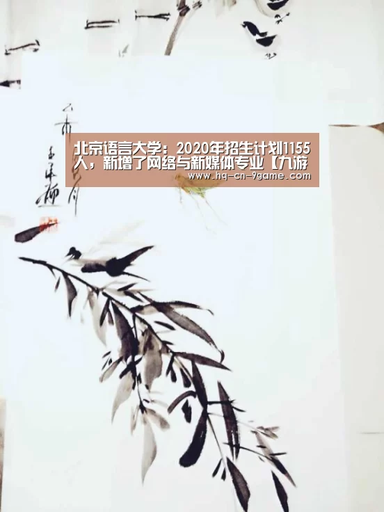北京语言大学:2020年招生计划1155人,新增了网络与新媒体专业【九游游戏】(图1) 九游APP下载
